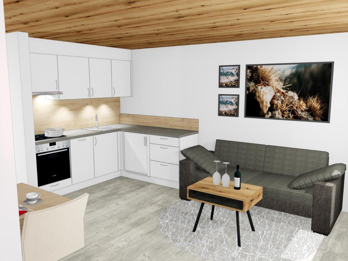Ferienwohnung Chasa Val Bella Samnaun Exterior foto