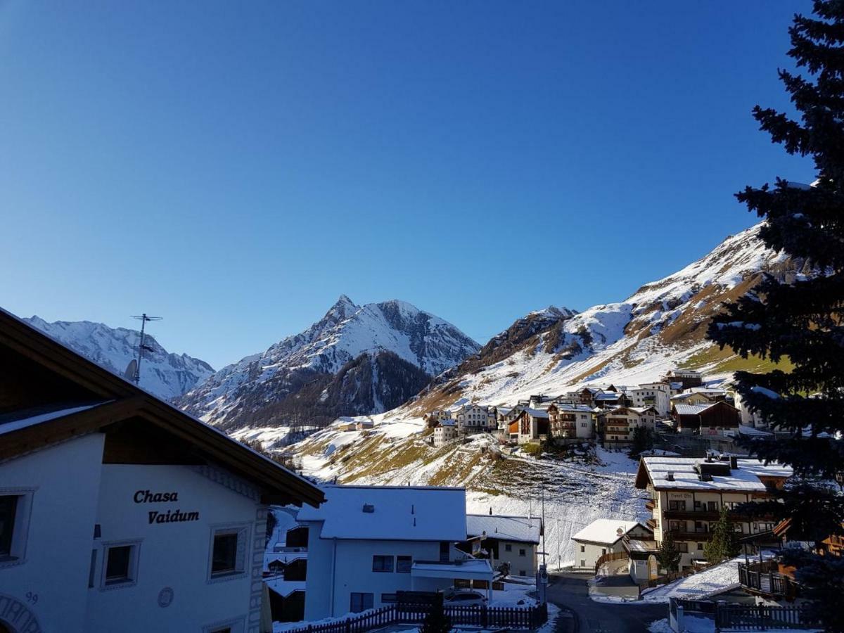 Ferienwohnung Chasa Val Bella Samnaun Exterior foto